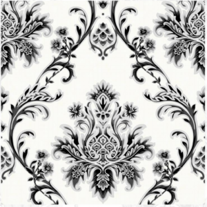 Damask wallpaper