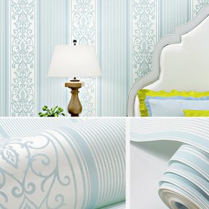 Geometric Strip Non-Woven Wallpaper 88002