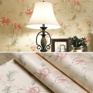 Floral Patterns Non-Woven Wallpaper 77166