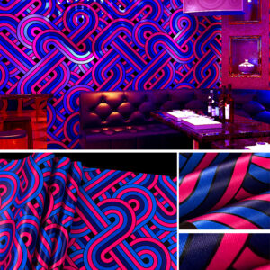 Abstract 3D Vinyl Wallpaper For Bedroom KTV-101