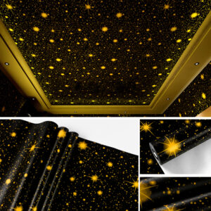 Bright Star 3D Vinyl Wallpaper For Bedroom KTV 610-1