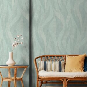 plain wallpaper for living room