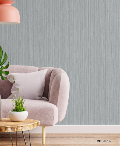 MD190706 Grey plain wallpaper