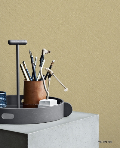 MD191203 Khaki plain wallpaper