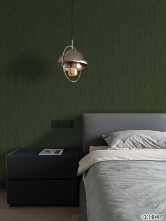 CC180407 Plain Blue Bedroom Wallpaper