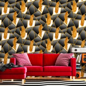 Geometric Wallpaper Patterned