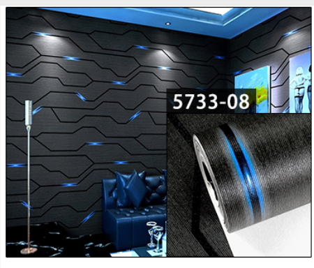 5733-8 Smart Modern 3D Wallpaper For KTV 5733-08