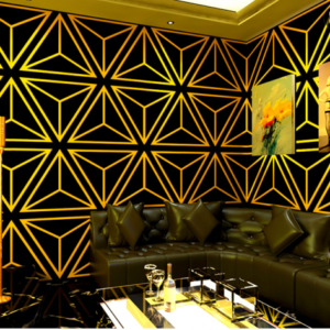Wall Paper 3D KTV Decoration Wallpaper For KTV 66-601