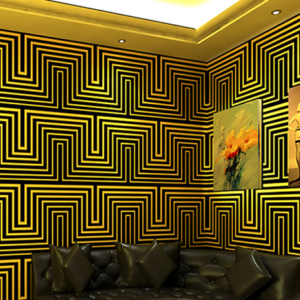 3D Wallpapers With Metalic Luxury For KTV 88-801