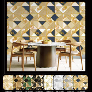 Geometric Polygon Wallpaper for Modern Interiors BA91802