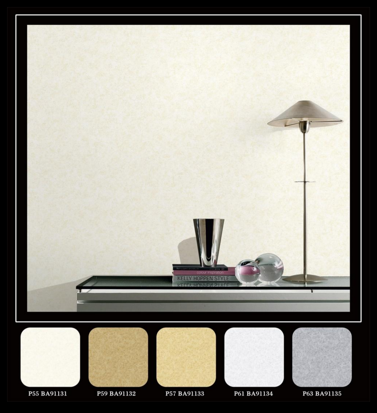 BAZZAR II_45 Minimalist Plain Textured Wallpaper Soft Touch Design BA91131