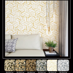 Abstract Geometric Wallpaper Royalty Eco-friendly BA91705
