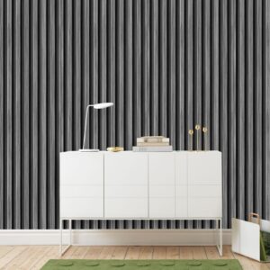Distinct Vertical Strip Wallpaper With Sophisticated Designs 88155