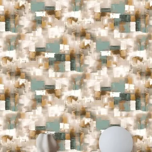 Abstract Mosaic Wallpaper With Subtle Color Variations 62075