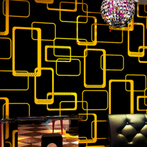 3D KTV Wallpaper With Vertical Stripe KTV123-1