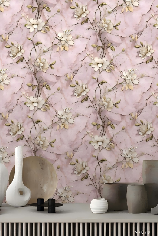 MOJITO3_02(1)(1) Luxury Flowers Wallpaper With Pink Background 97073