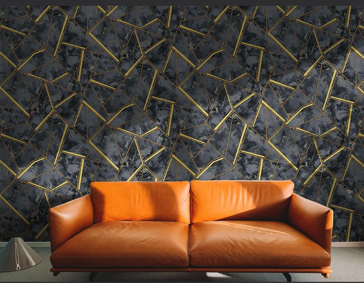 Phoenix Ⅲ_03_副本 Irregular Geometric Wallpaper Luxury Designs 590306