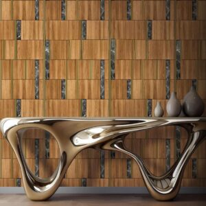 Wood Panel Wallpaper