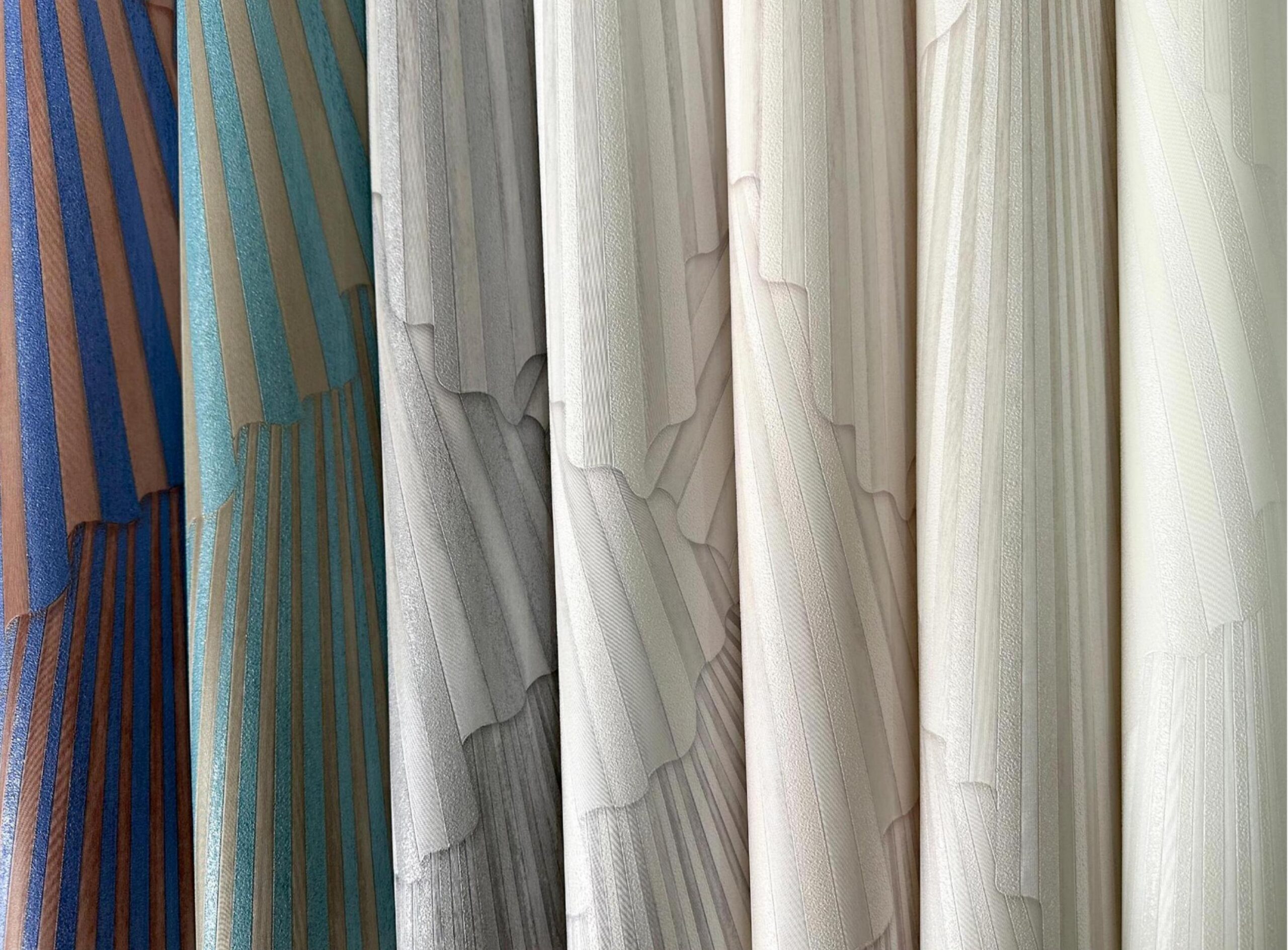 Fabric Art Wallpaper