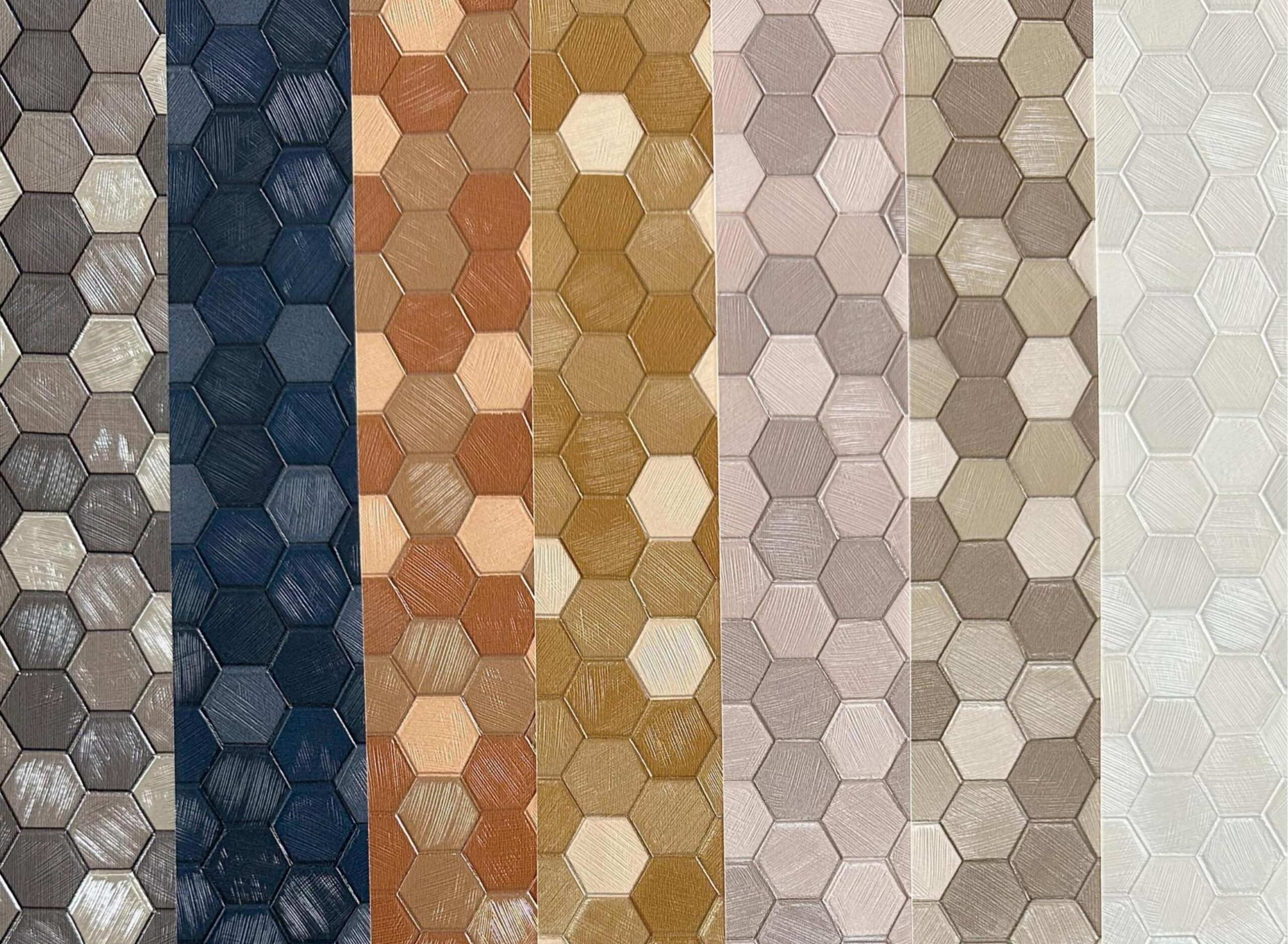 Tile Effect Wallpaper