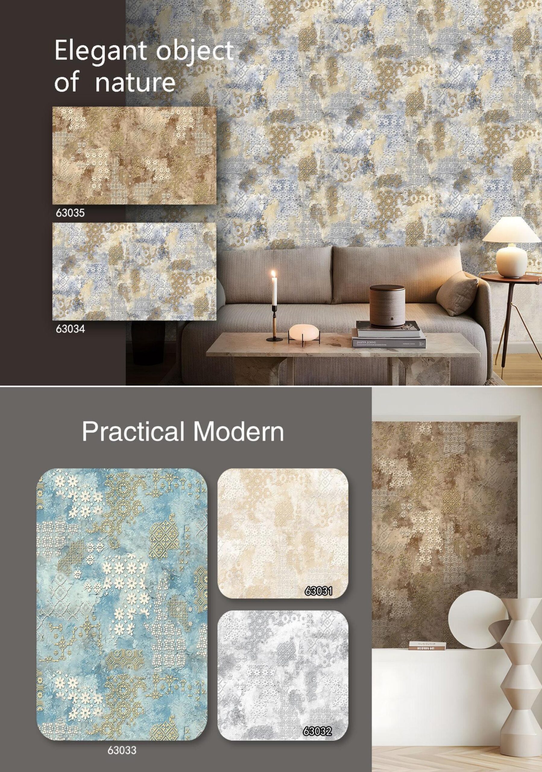Vintage Pattern Wallpaper