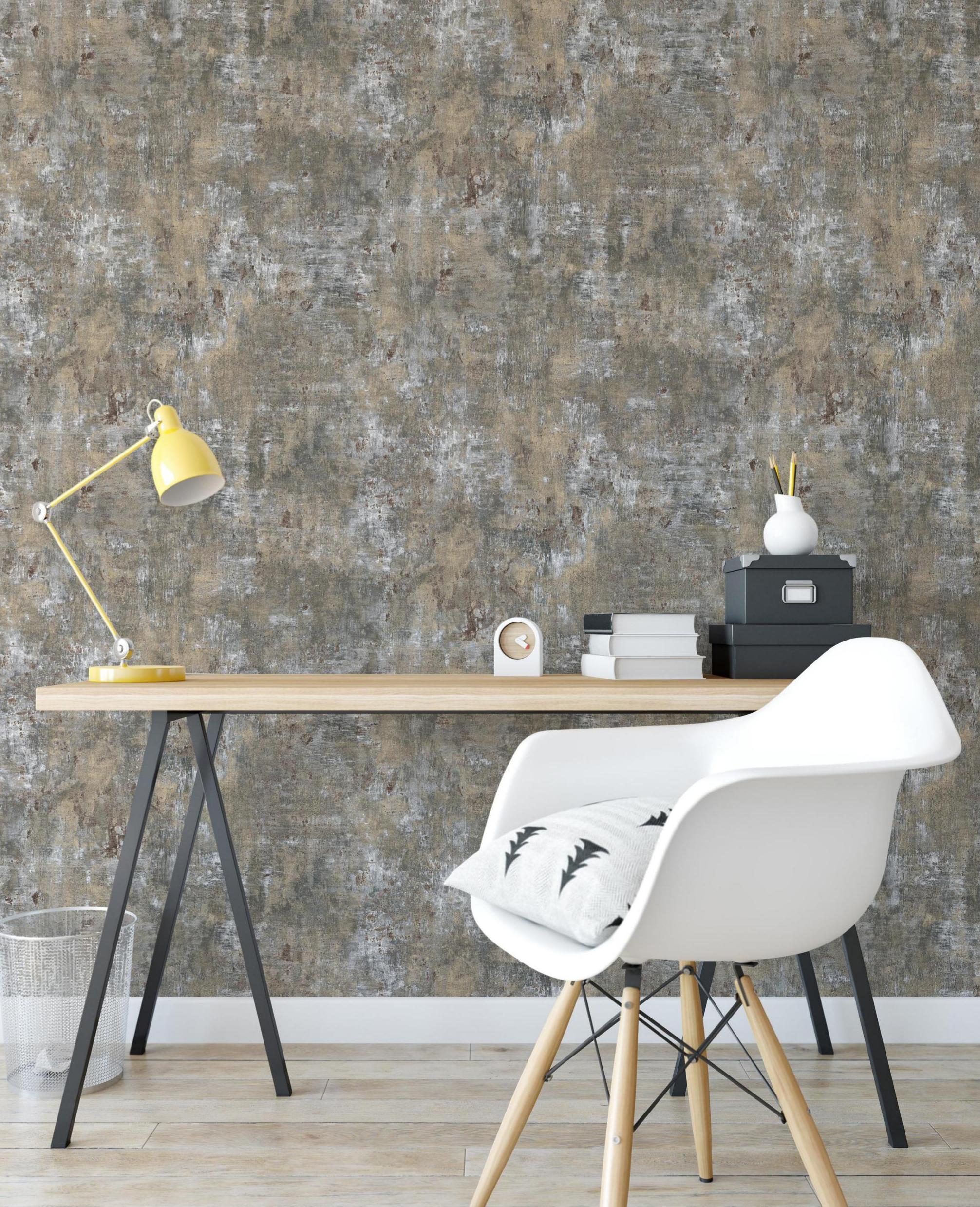 Cement Textured Wallpaper