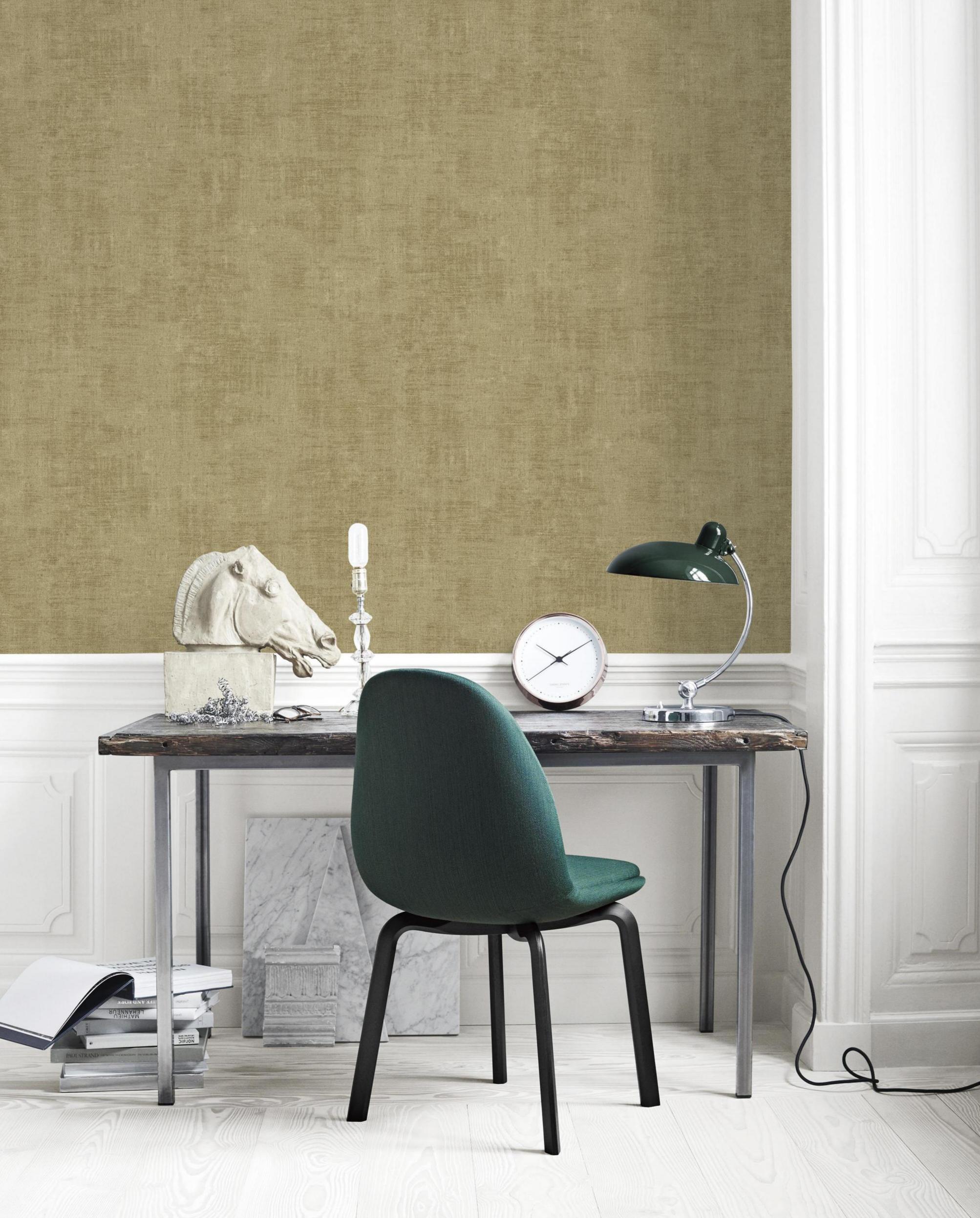 Linen-Effect Wallpaper