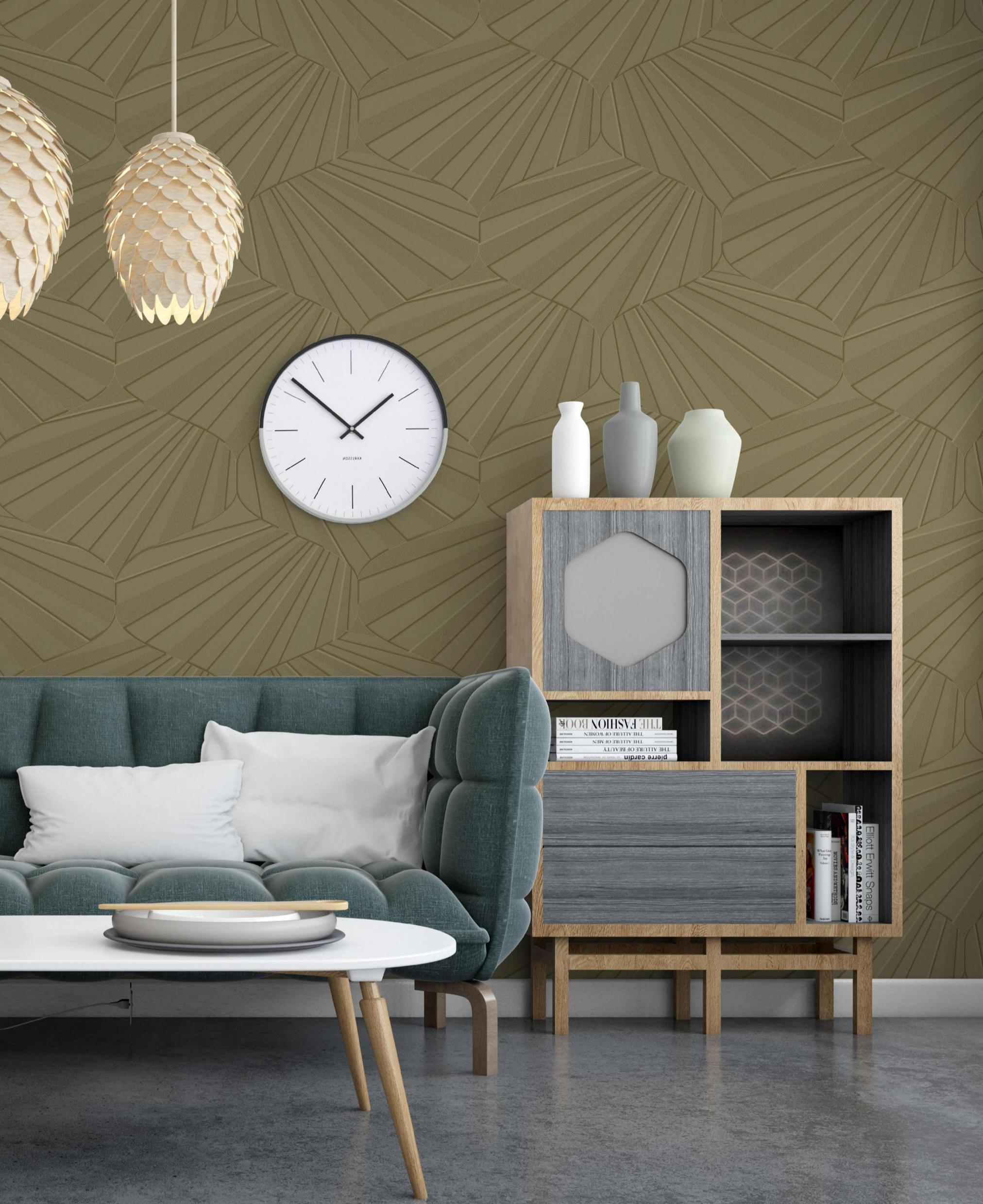 Geometric Wallcovering