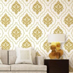 Elegant Damask Wallpaper
