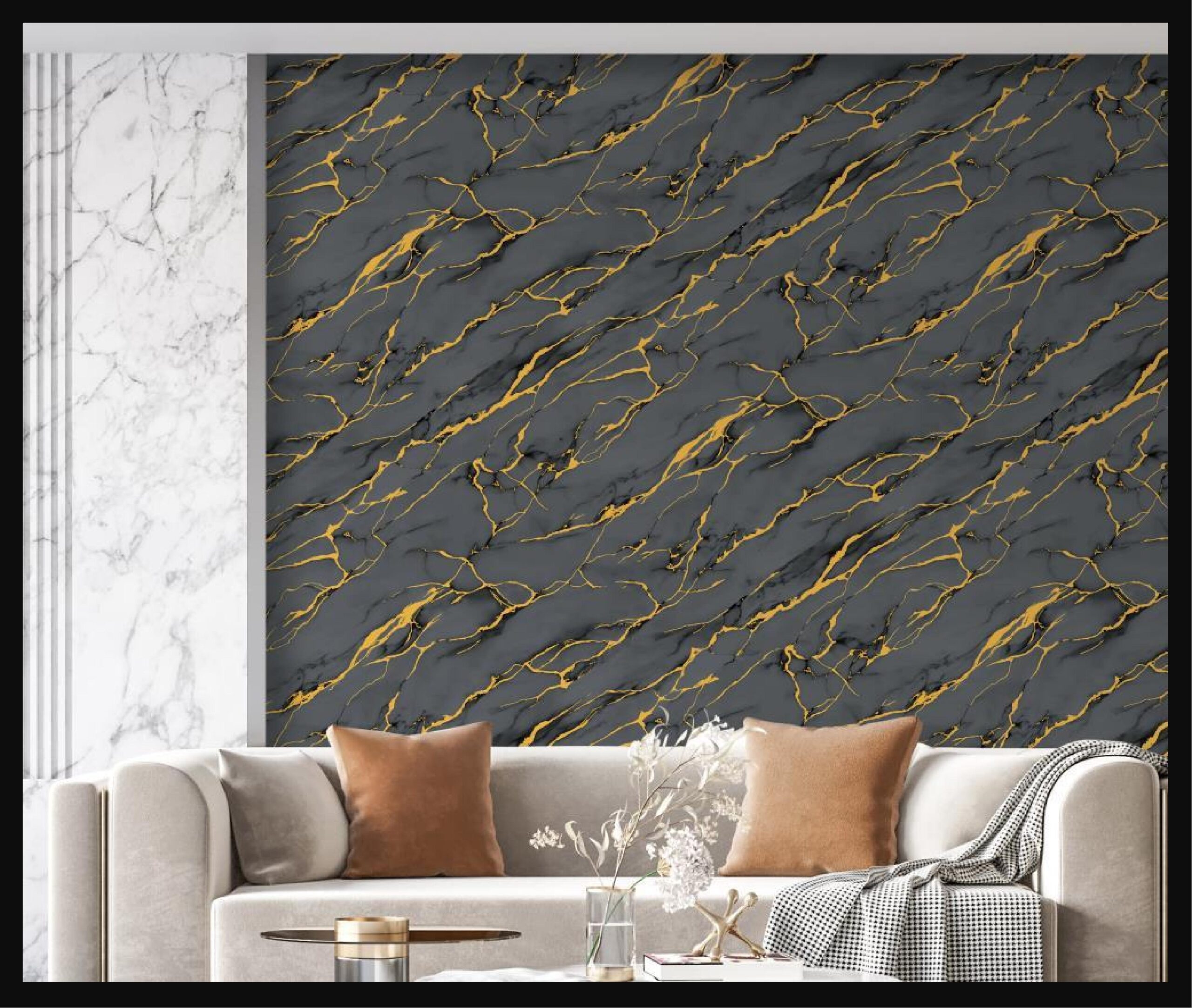 Luxury Marble Wall Covering