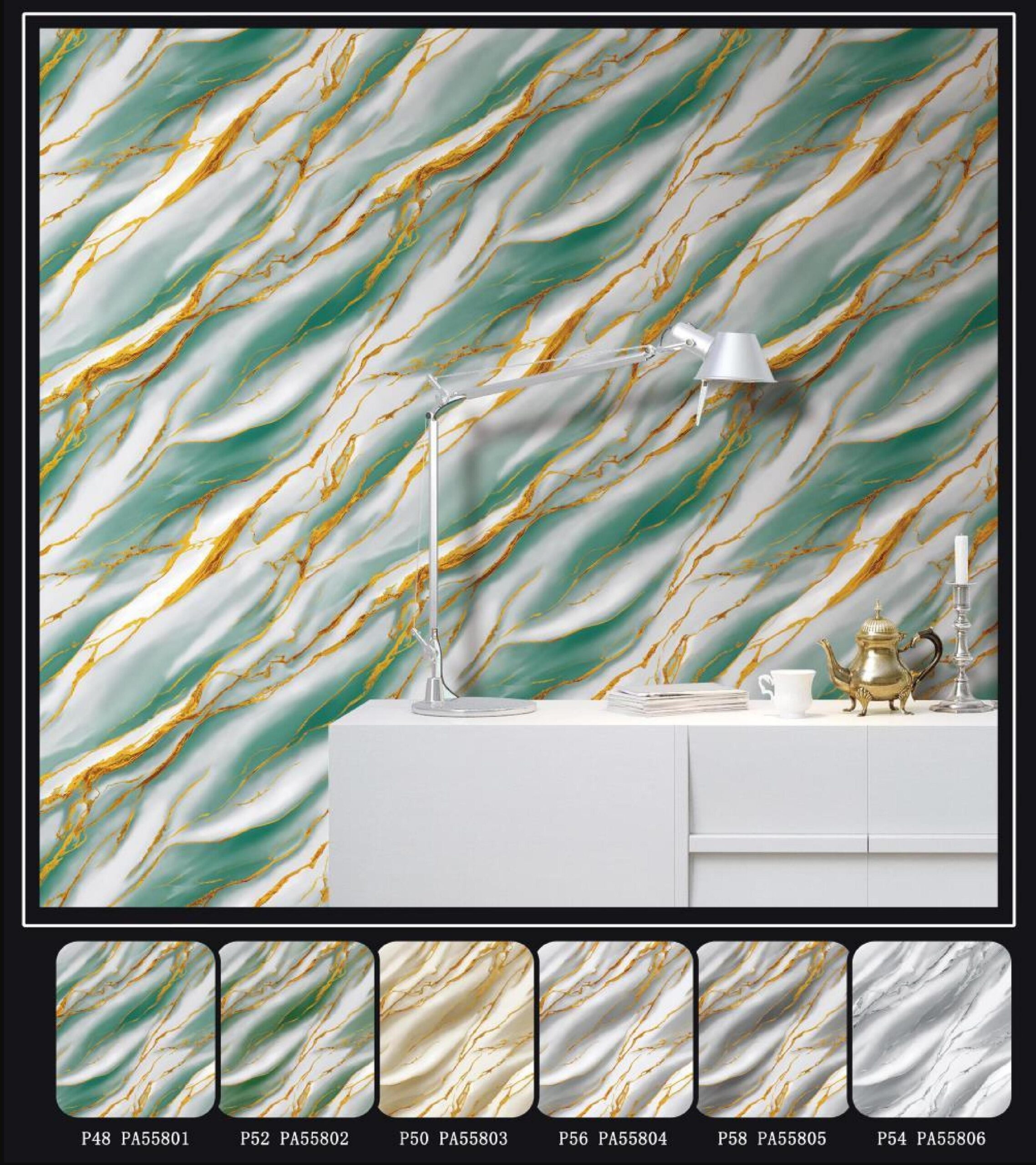 Gold Vein Wallpaper