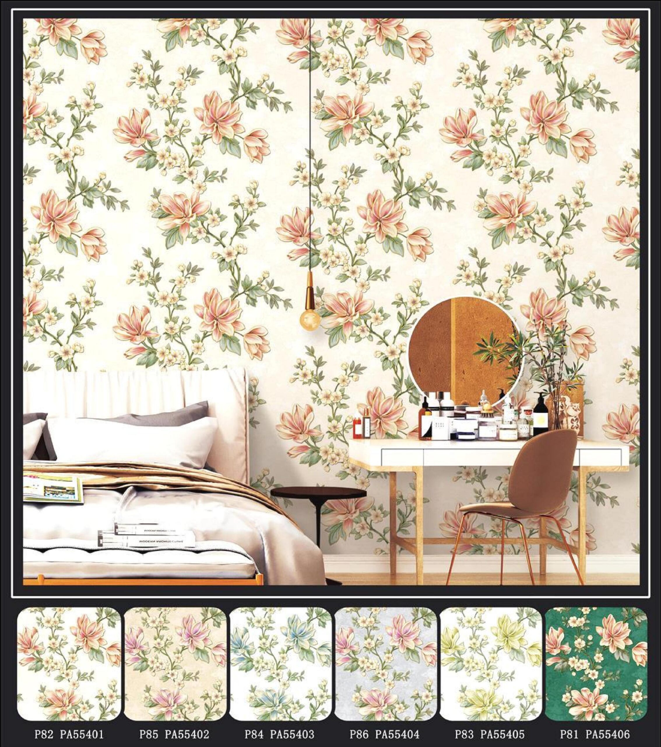 Vintage Floral Wallpaper