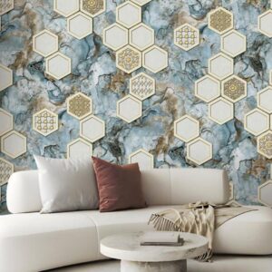 Hexagon Geometric Wallpaper