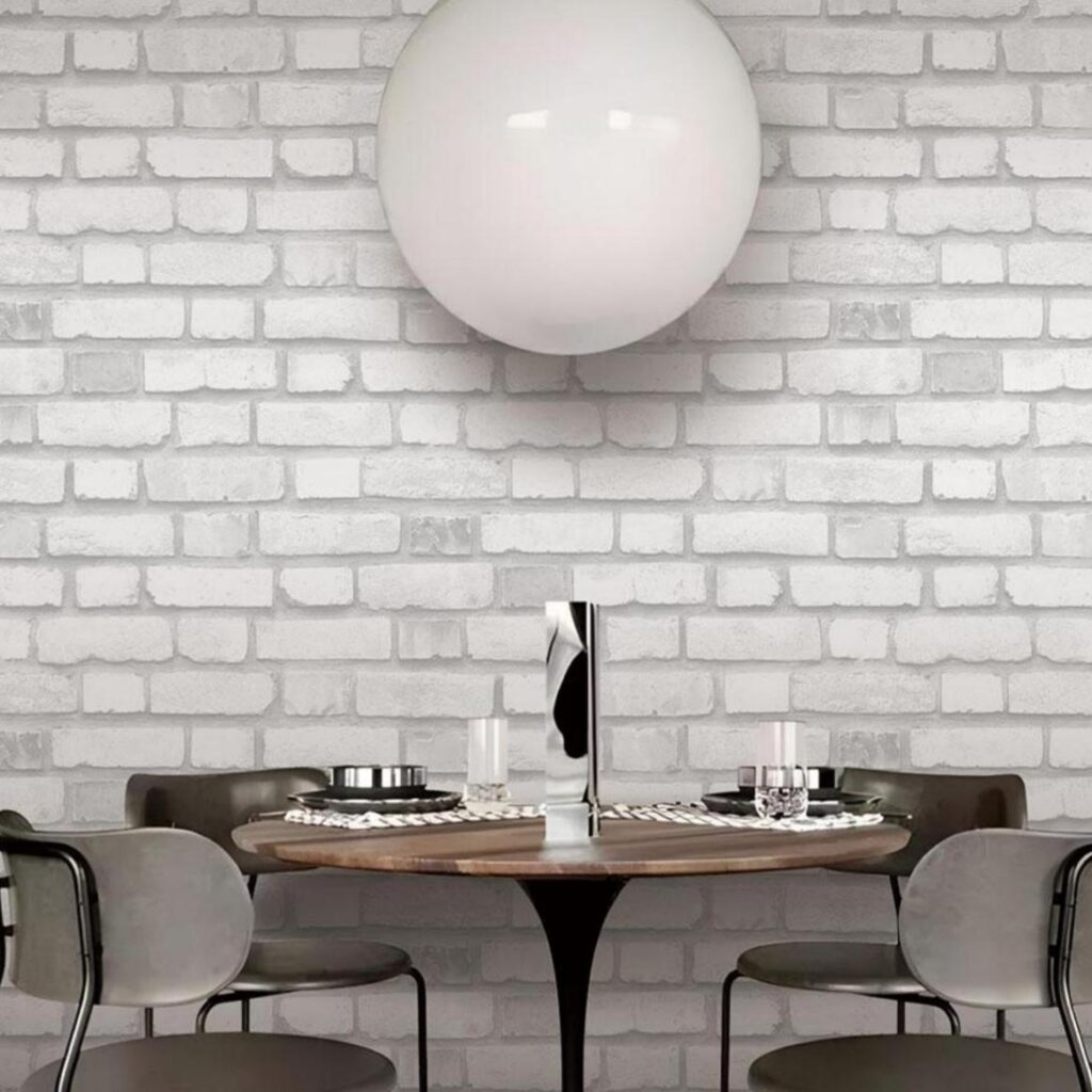 Faux Brick Wallpaper