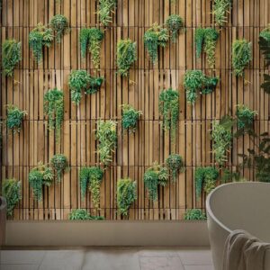 Plant Wood Wallpaper