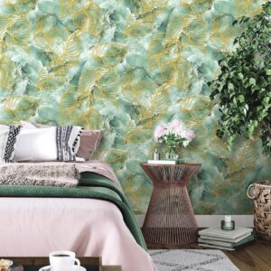Leaf Print Wallpaper