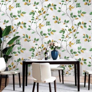 Botanical Leaf Wallpaper