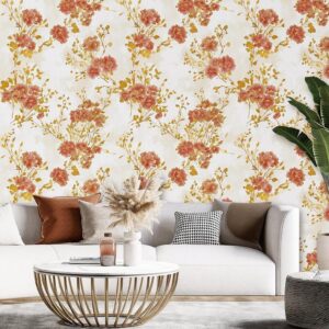 Vintage Floral Wallpaper