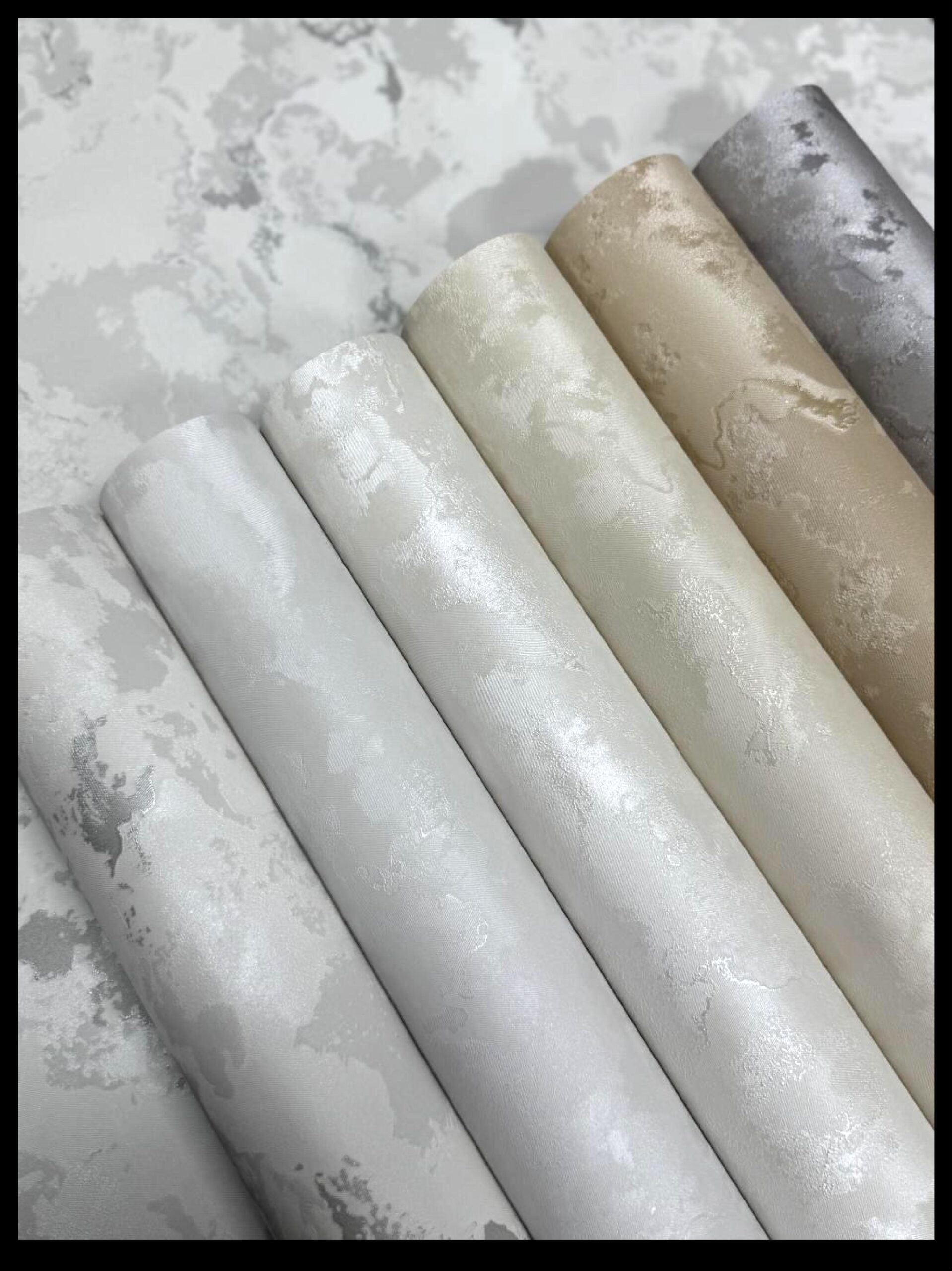 Warm White Textured Wallpaper